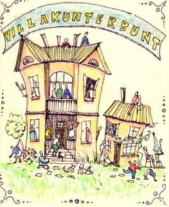 Villa Kunterbunt historisches Foto